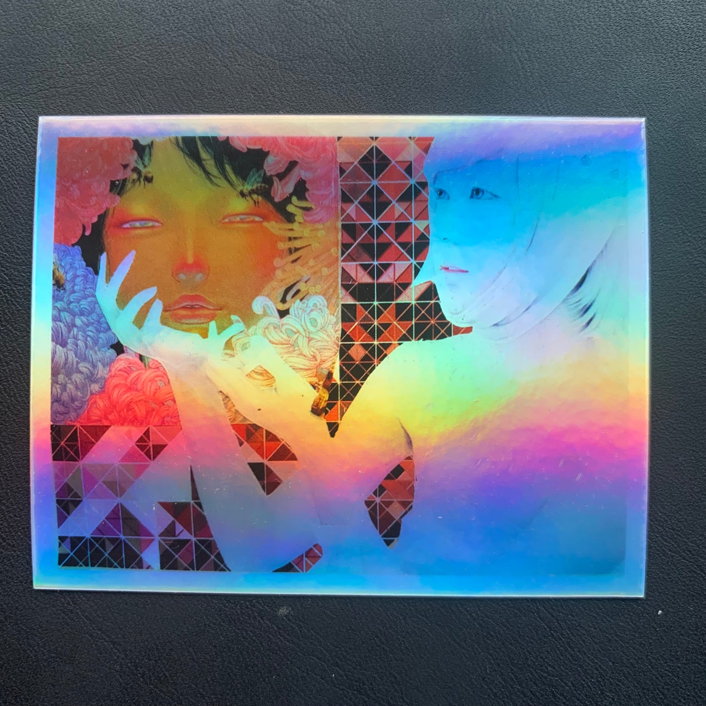 FLOURISH Original Collage Sticker