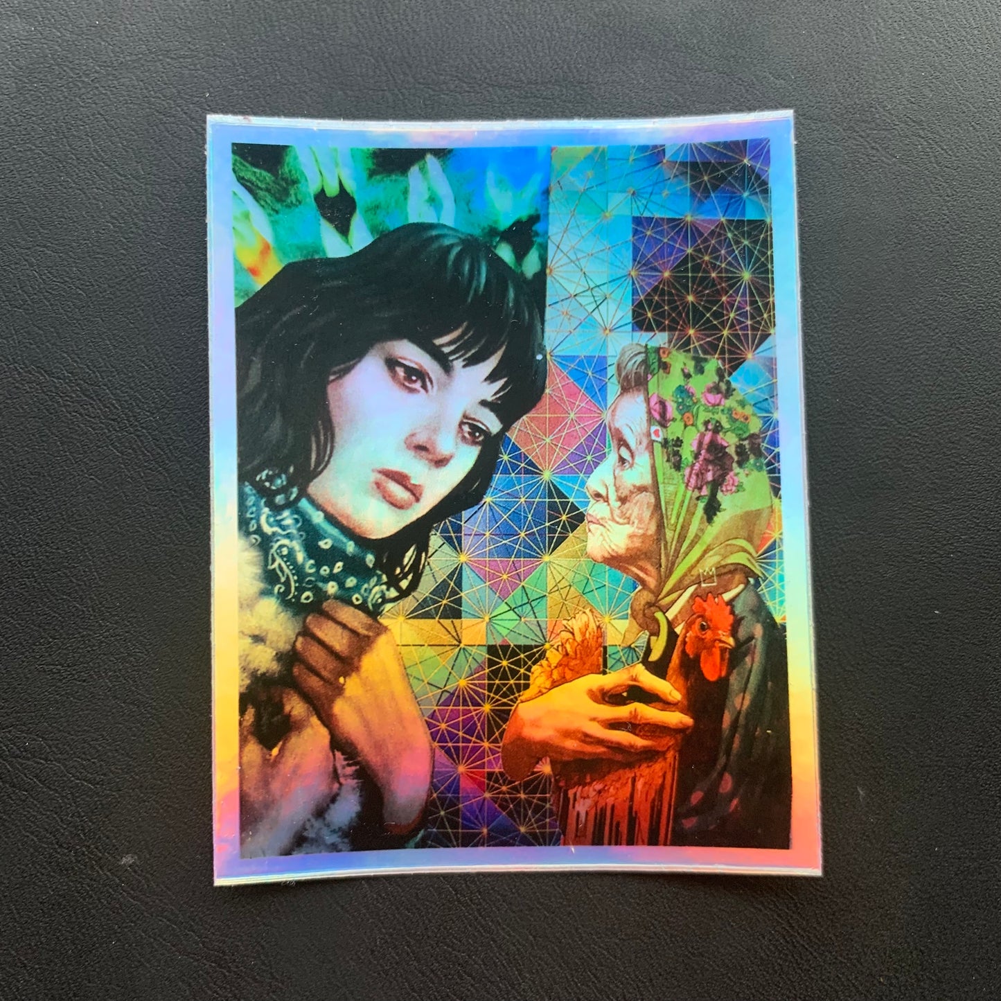 PERSIST Original Collage Sticker