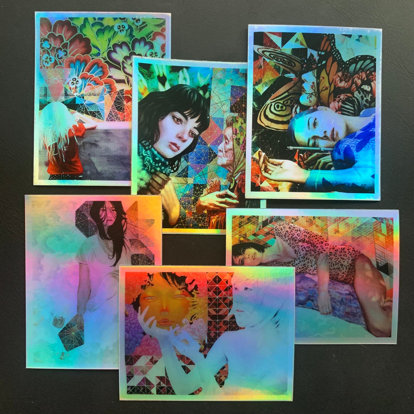 FLOURISH Original Collage Sticker