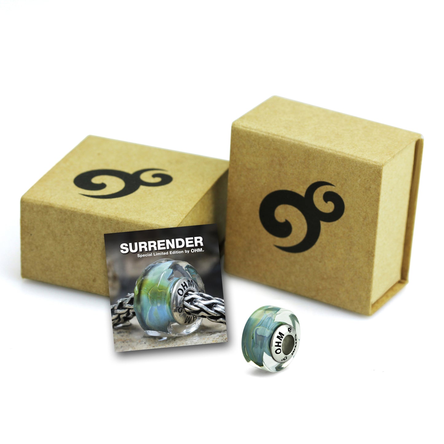 Surrender - OHM Glass Bead